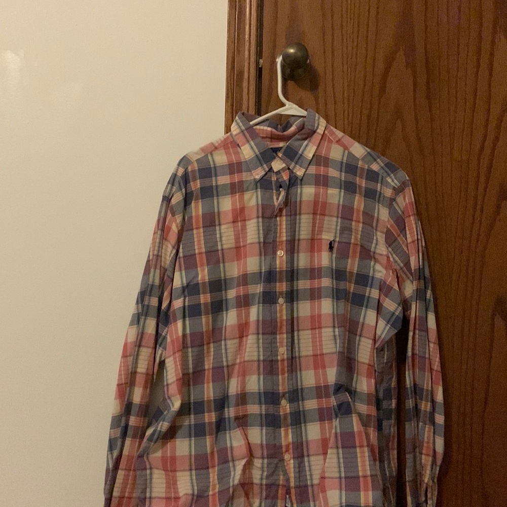 Ralph Lauren button down shirt. Large.